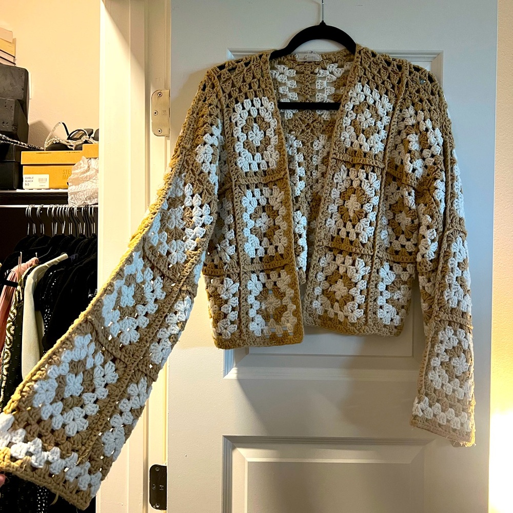 Crochet cardigan
